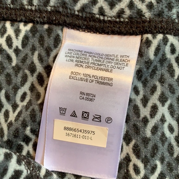 Columbia 1/4 Zip Microfleece Pullover & Legging Base Layer Set - Picture 12 of 14